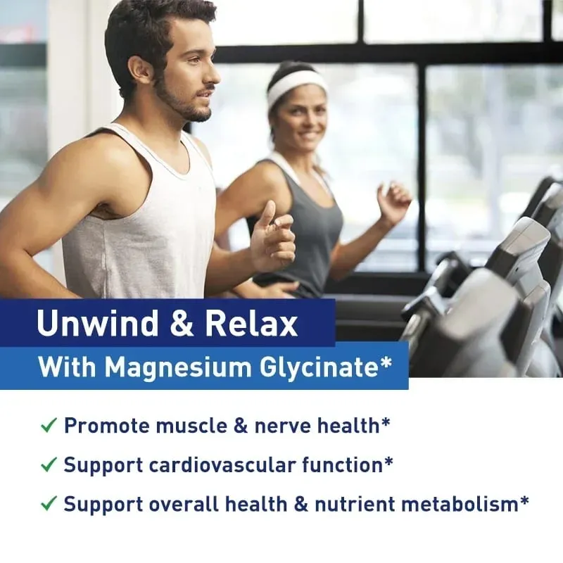 Magnesium Glycinate - Support Nerve Heart and Muscle Health Helps with Stress Sleep Quality Support Muscles Recovery — image 4