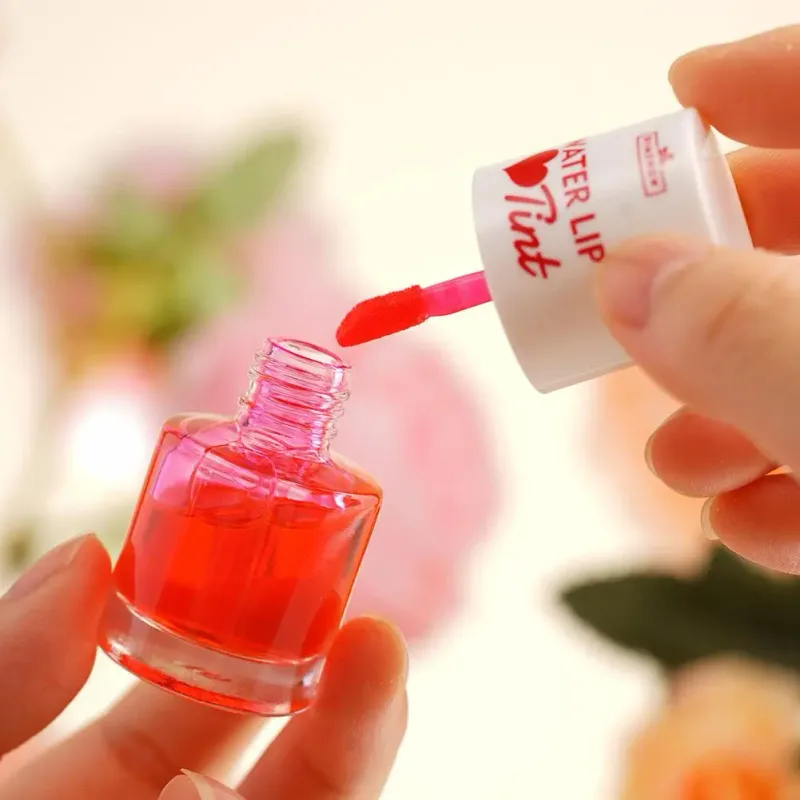 Lip Gloss Dyeing Liquid Lipstick and Blush Lip and Cheek Stain Liquid Blush & Lip Stain Non-sticky Lip Eye Cheek Makeup Cosmetic — image 4