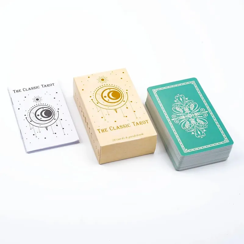 The Classic Tarot Cards Deck 78Pcs For Easy Beginners Fate Fortune Telling Party Tabletop Board Game Toy — image 4