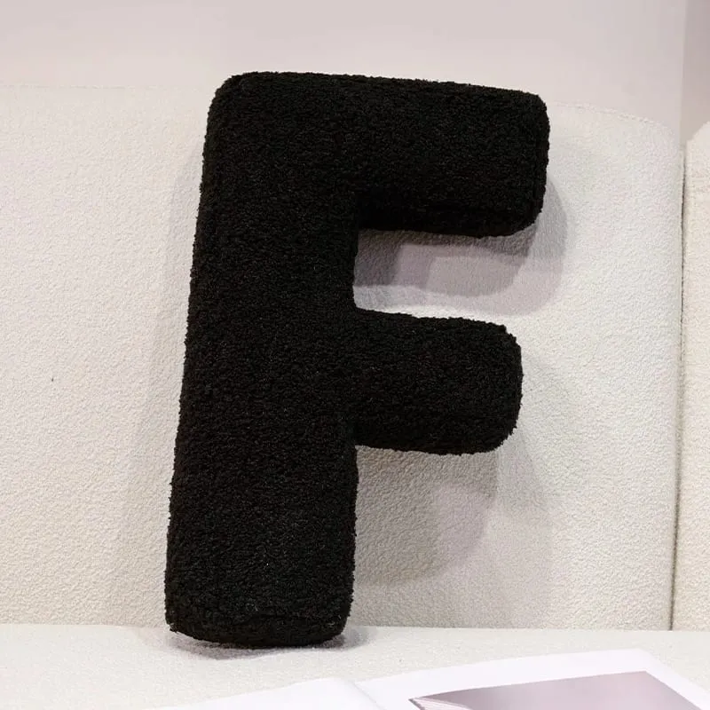 40CM English Letter Throw Pillow Stuff Alphabet Plush Cushion Living Room Sofa Home Decoration Creative Combination pillow — image 13