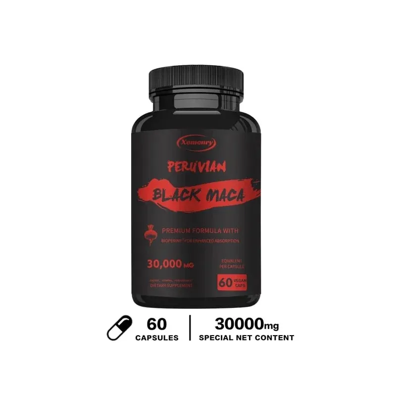 Maximum Strength Black Maca Root - 30 000 Mg - Gelatin Maca Root Extract From Peru — image 8