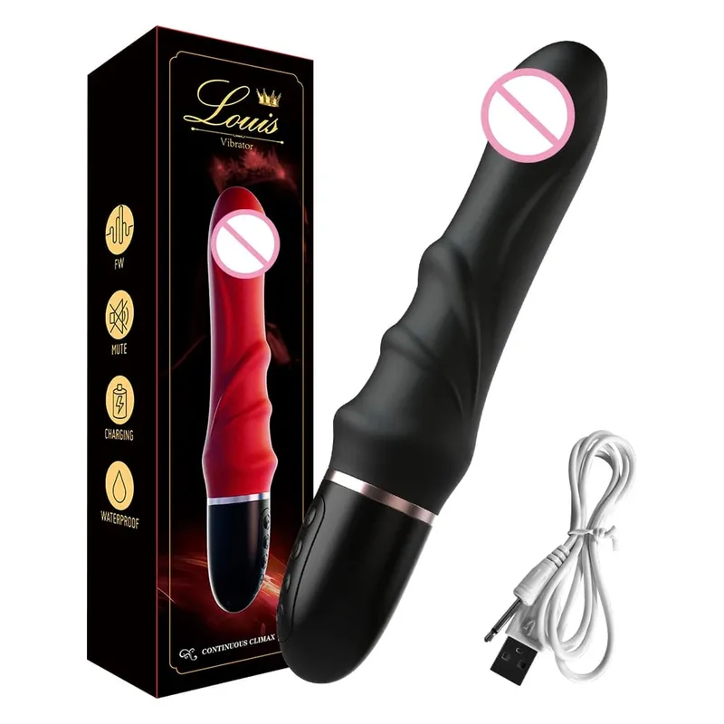 Big Dildo Vibrator for Women 10 Modes G-spot Clitoral Stimulator Powerful Vaginal Massager Female Masturbator Sex Toy for Aldult — image 1