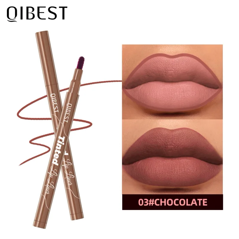 5 Colors Lipstick Lipliner Nude Matte Lip Liner Pen Non-Drying Waterproof Plumping Outline The Lips Contour Makeup Beauty