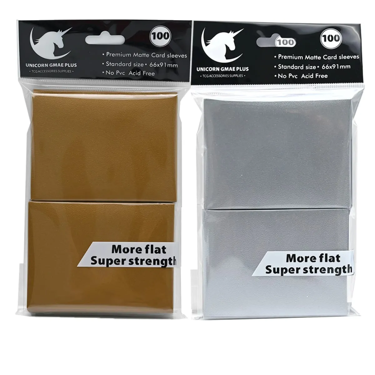 100pcs 2.5 "x 3.5" Premium Trading Card แขน 66x91 มม.ขนาดมาตรฐานกระดานการ์ดเกมสำหรับ MTG Magic Gathering Lorcana การ์ดเกม — image 6