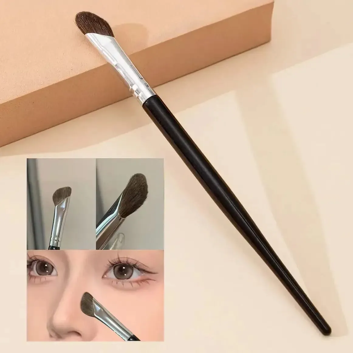 3D Nose Shadow Brush Facial Contour Makeup Brush Soft Head Blush Highlight Korean Cosmetics Female Facial Beauty Tools — image 1
