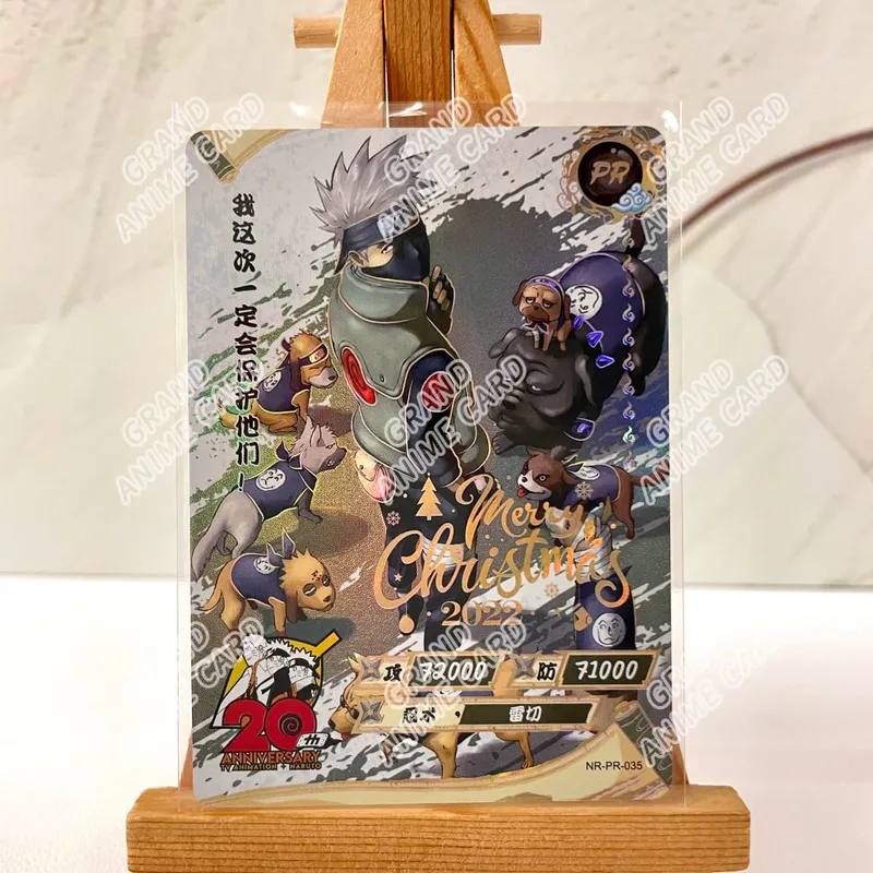 Kayou Genuine Anime Naruto Card PR Full Series No.01-38 Single Card Rare Card Collection Game Naruto Uzumaki Children's Toy Gift