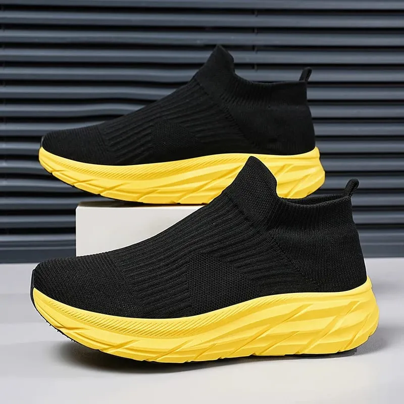 Men's Running Shoes Lightweight Breathable Mesh Elastic Comfortable Durable Fashion Casual Hot Selling Sports Sneakers — image 11