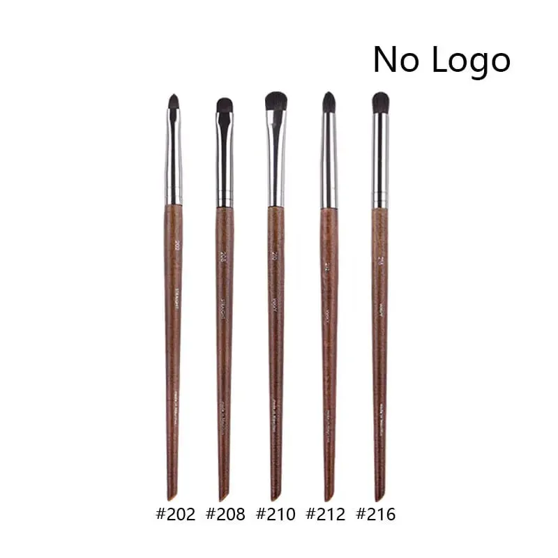 5pcs/set Natural Wood Eyeshadow Makeup Brushes Eye Detail Make Up Brush Concealer Crease Smudge Cosmetic tools Set Thin liner