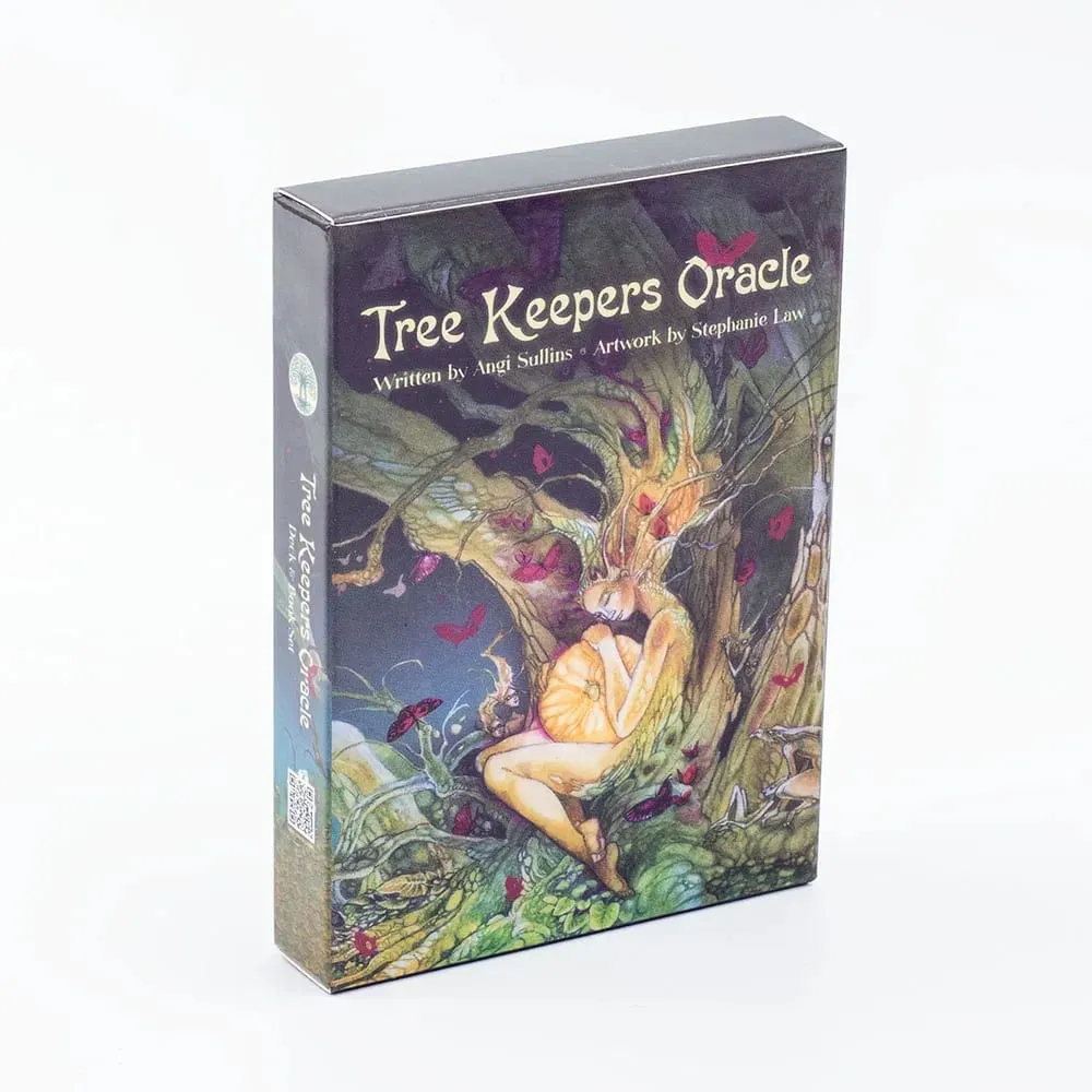 Tree Keepers Oracle 44 Card Deck Tarot Leisure Entertainment Card Family Gathering Divination Board Game Cards 10.4*7.4CM — image 1