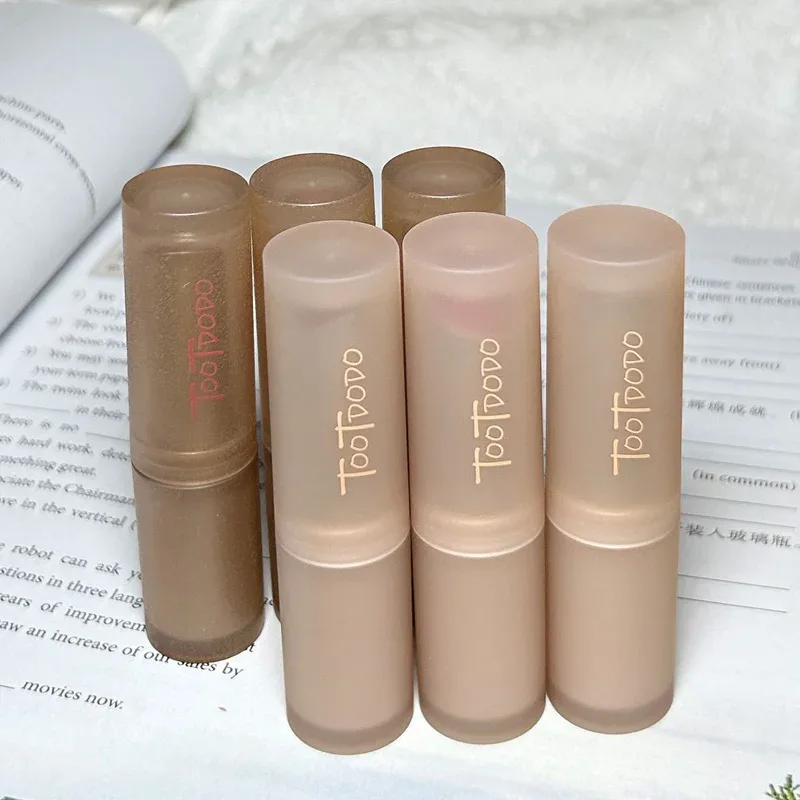 Toot Dodo Matte Lip Mud Cool Brown Low Saturation Waterproof Long Lasting Misty Lip Makeup — image 3