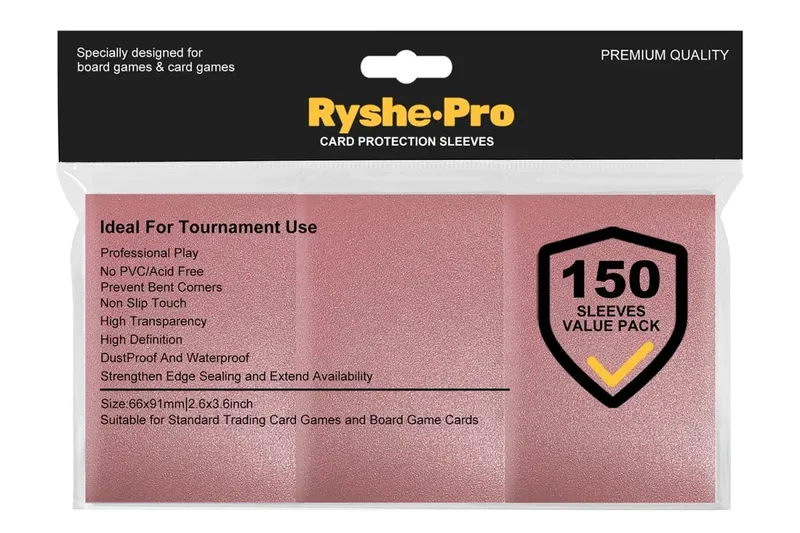 100pcs 2.5 "x 3.5" Premium Trading Card แขน 66x91 มม.ขนาดมาตรฐานกระดานการ์ดเกมสำหรับ MTG Magic Gathering Lorcana การ์ดเกม — image 14