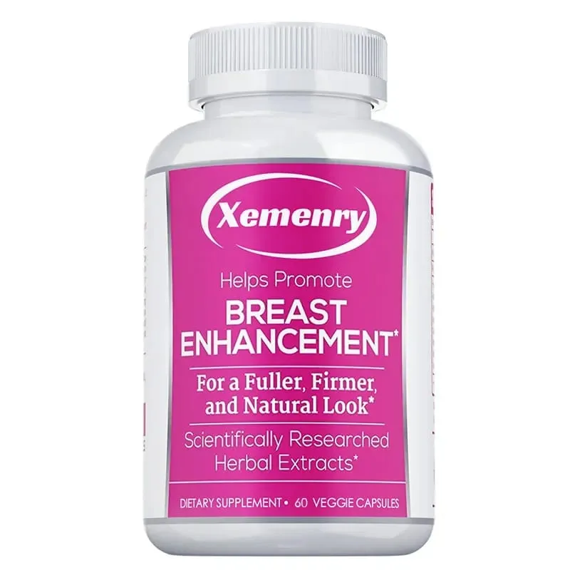 Breast Enhancement Capsules - Supports Balanced Estrogen Metabolism Enlarges Breasts Improves Skin Regulates Mood Non-GMO Ve — image 10