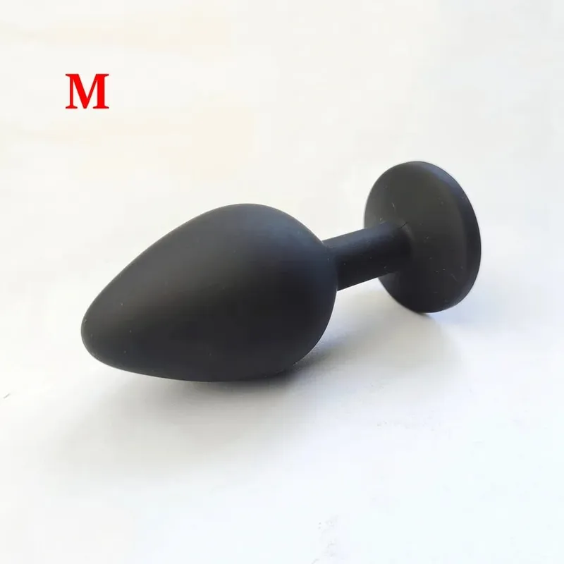 S/M/L Silicone Butt Plug Anal Plugs Unisex Sex Stopper 3 Different Size Adult Toys for Men/Women Anal Trainer For Couples SM