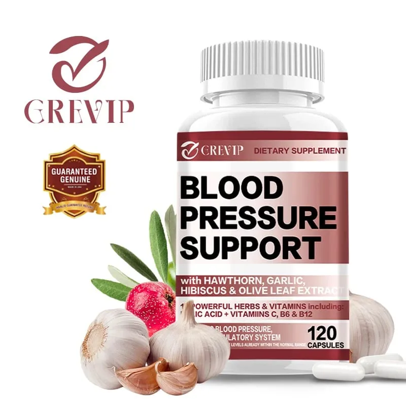 Blood Pressure Supplement - Supports Balanced Blood Pressure Levels and Promotes Heart and Brain Health — image 1