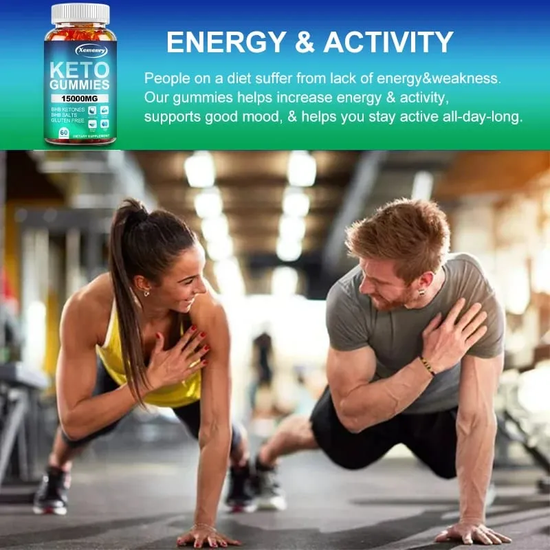 Keto Gummies - Burn Fat Weight Management Speed Up Metabolism Digestive Health Appetite Control — image 7