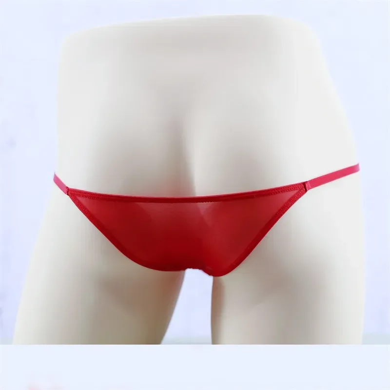 Men's Underwear Ultra Low Waisted Mini Panties Triangle Panties Ultra Thin & Silky Briefs