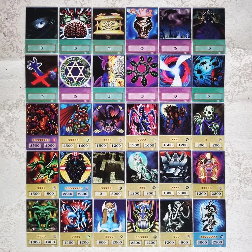 100PCS/BOX Yu-Gi-Oh! Dueling 63*88 Mm Monsters Blue-Eyes White Dragon Cards E-HERO Yugioh Exodia GX Classical Card
