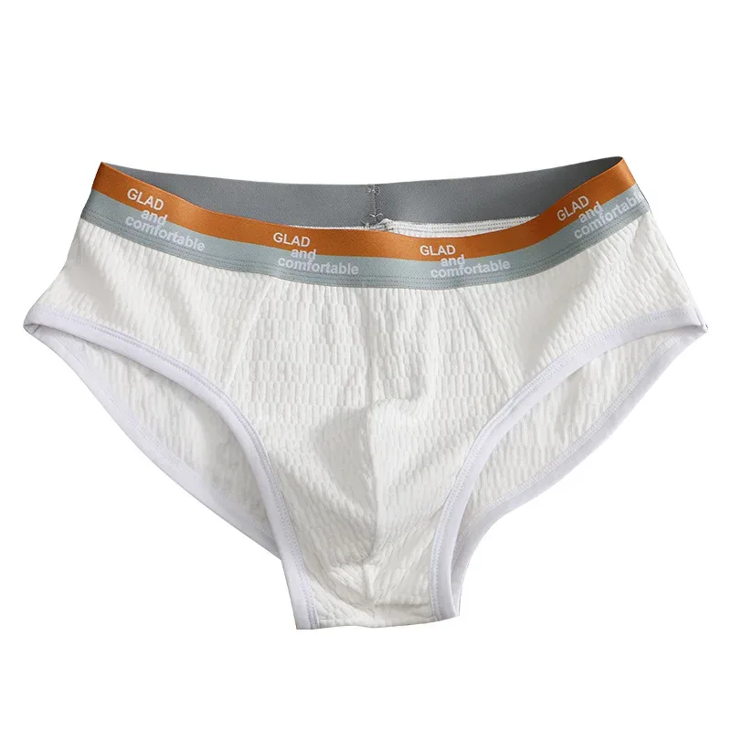 Novedad de verano, calzoncillos de algodón de Color sólido para hombre, ropa interior fina transpirable minimalista, bañadores de moda, calzoncillos de Bikini para hombre — image 14