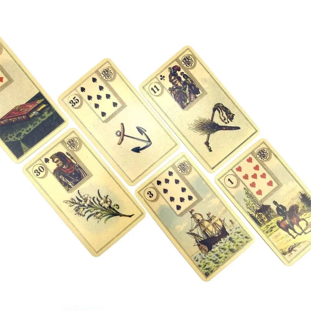 Grand Tableau Lenormand Oracle Decks A 36 English Divination Edition Deck Borad Games with Paper Manual — image 5