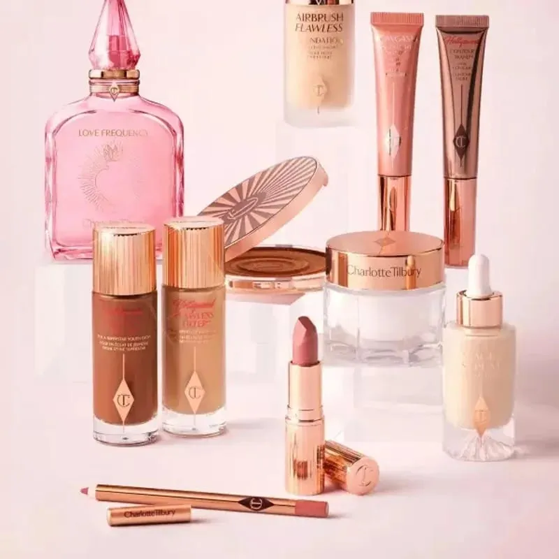 Charlotte Tilbury Liquid Contour Featherlight&Serum Foundation Luminous&Cream Blush Velvety Waterproof Smooth Blendable Makeup — image 4