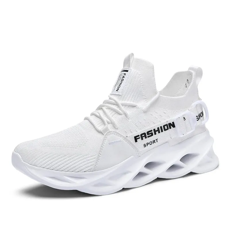 Sneakers Men Mesh Breathable Casual Men Shoes Unisex Light Soft Thick Sole Hole Couple Shoes Athletic Sneakers Women Shoes — image 14