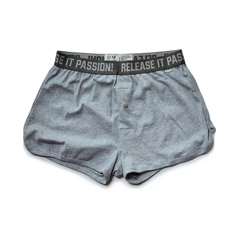 Man's Underwear Panties Men's Shorts Cotton Underwear Boxers Solid Loose Cuecas Masculinas Home Boxershorts Ropa Interior Hombre — image 28