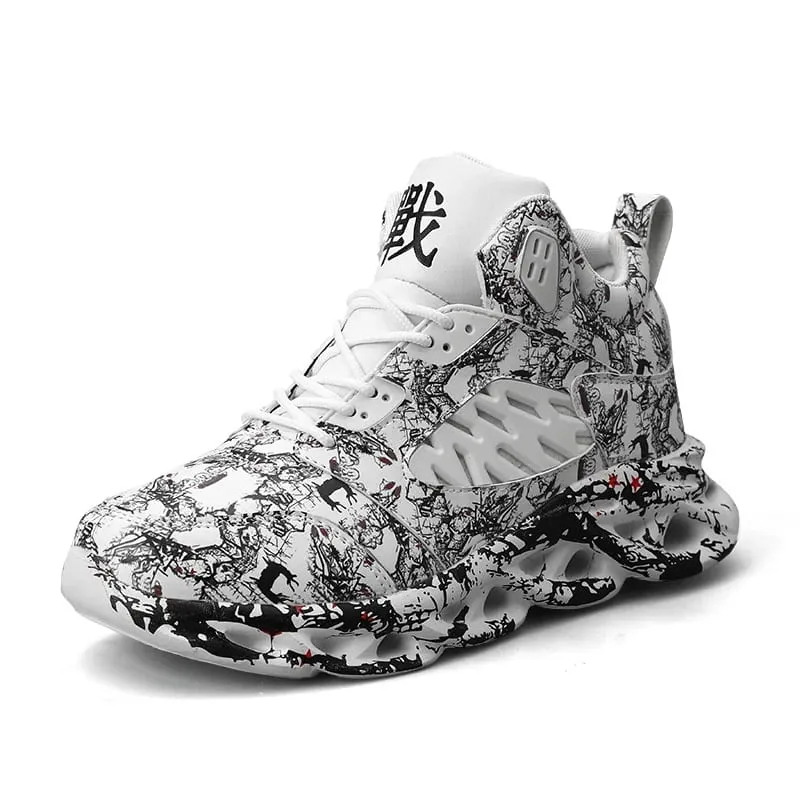 New Casual Thick Bottom Men's Sports Shoes Anti-Slippery Waterproof Male Sneakers Outdoor Walking Jogging Athletic Shoes