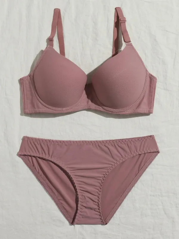 الصلبة Underwire الملابس الداخلية مجموعة الملابس الداخلية اللباس الداخلي مجموعات النساء رفع البرازيلي مع حلقة الصلب العشير الملابس الداخلية دعوى — image 9