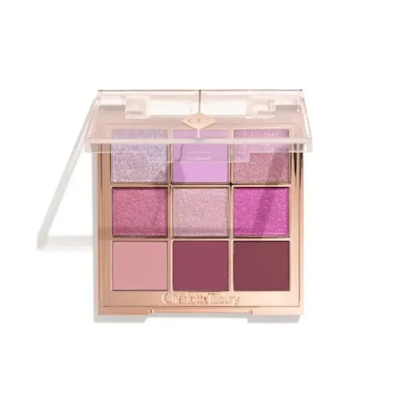 Charlotte Tilbury Eye Shadow Disk Love 2-Colors Powder Blusher Star Pink Powder Blusher Highlight 6-colors Super Nudes Easy Eye — image 14