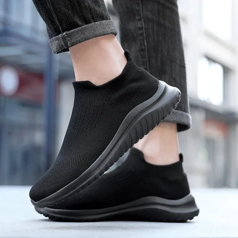 Men's Casual Sneakers Comfortable Socks Walking Shoes 2025 Spring New Comfortable Men's Casual Shoes Light Sneakers Men Shoes — image 5