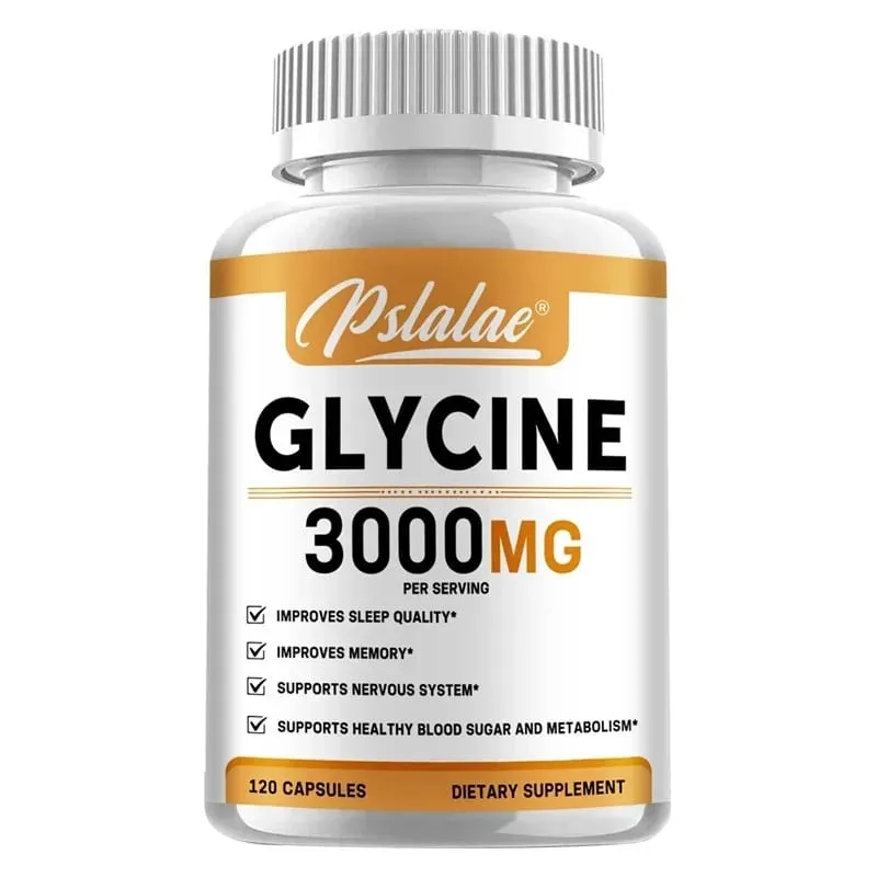 Glycine Supplement - Promotes Restful Sleep Supports Cognitive Function Emotional Balance and Neurological Health