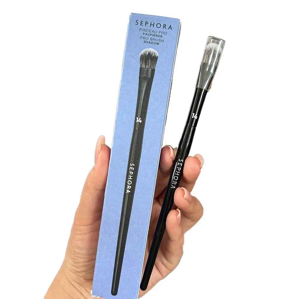 Professional Makeup Brushes Black Face Powder Blush Contour Eye Shadow Crease Blending Cosmetic Tools with box — image 5
