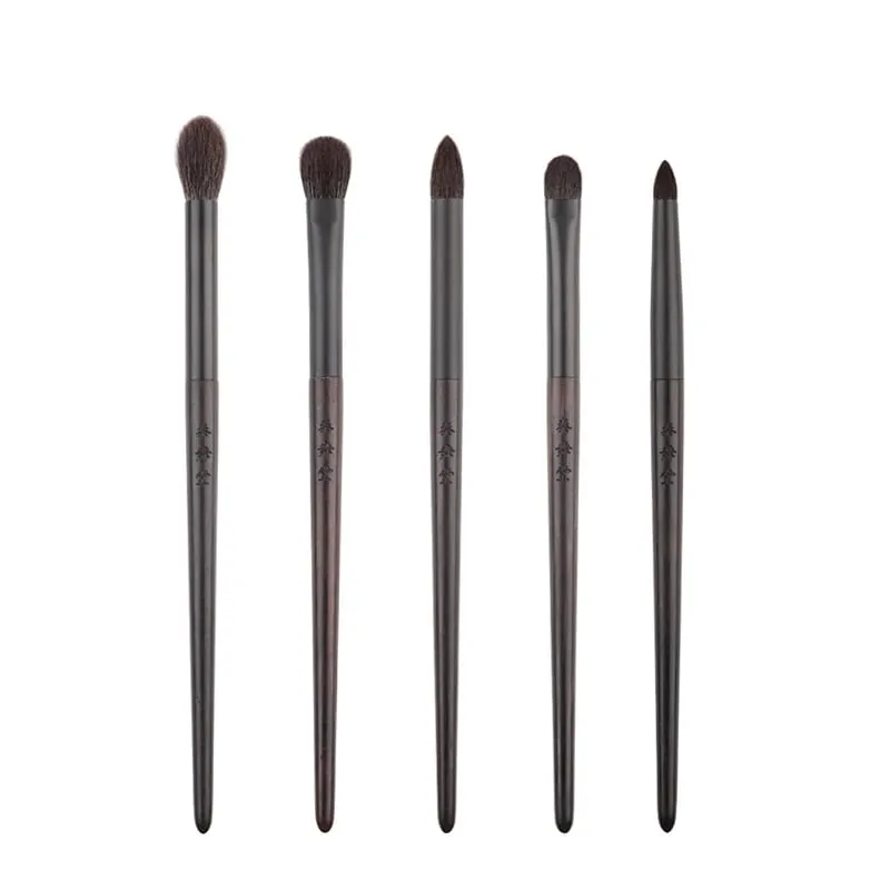 Q1-1 Professional Handmade Makeup Brushes Set Ultra-Soft Saibikoho Goat Hair Eye Shadow Blending Brush Cosmetic Make up Brush