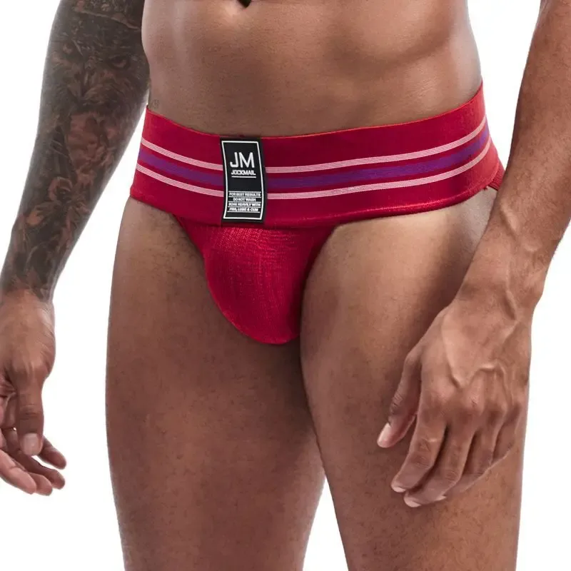JOCKMAILcuecas De Algodao Masculina Super Wide Waist, Tide High Fork Briefs, High Elasticity Fitness Breathable Men Underground — image 3