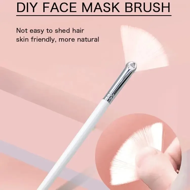 Fireflies DIY Face Mask Brush Set Soft Applicator Brushes Makeup Tools Includes Soft Fan Facial Brushes Acid Applicator Brush — image 4