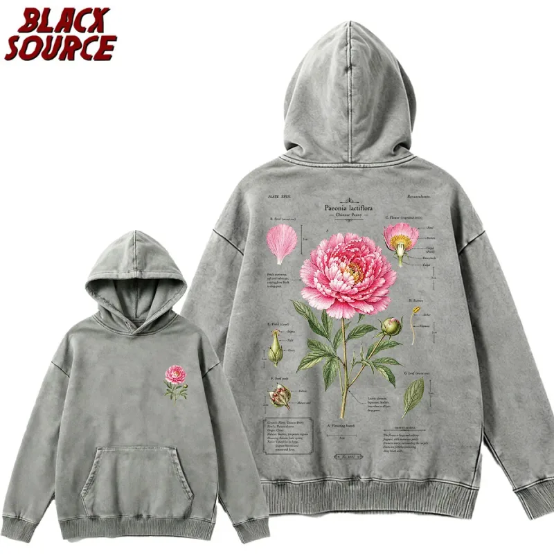 T412 American Rose Letter พิมพ์เสื้อกันหนาวหมวก,เสื้อสเวตเตอร์สวมหัวลำลองสำหรับบุรุษ,Breathable Urban Streetwear,อินเทรนด์สวมใส่ทุกวัน
