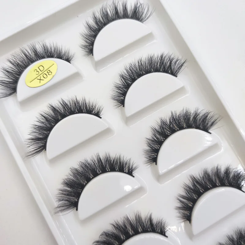 38 Style 5 Pairs Eyelash Natural 3D Mink False Eyelashes Makeup Fake Eye Lashes Faux Cils Make Up Beauty Tools Wholesale — image 8
