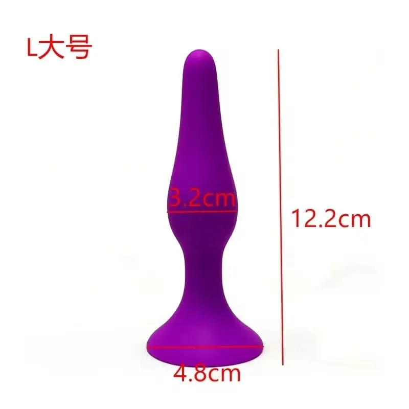 S/L/XL Silicone Anal Plug Butt Plug Anus Stimulation Prostate Massage Sex Toys for Women Men Gay Anal Dilator Sex Shop Bdsm — image 10