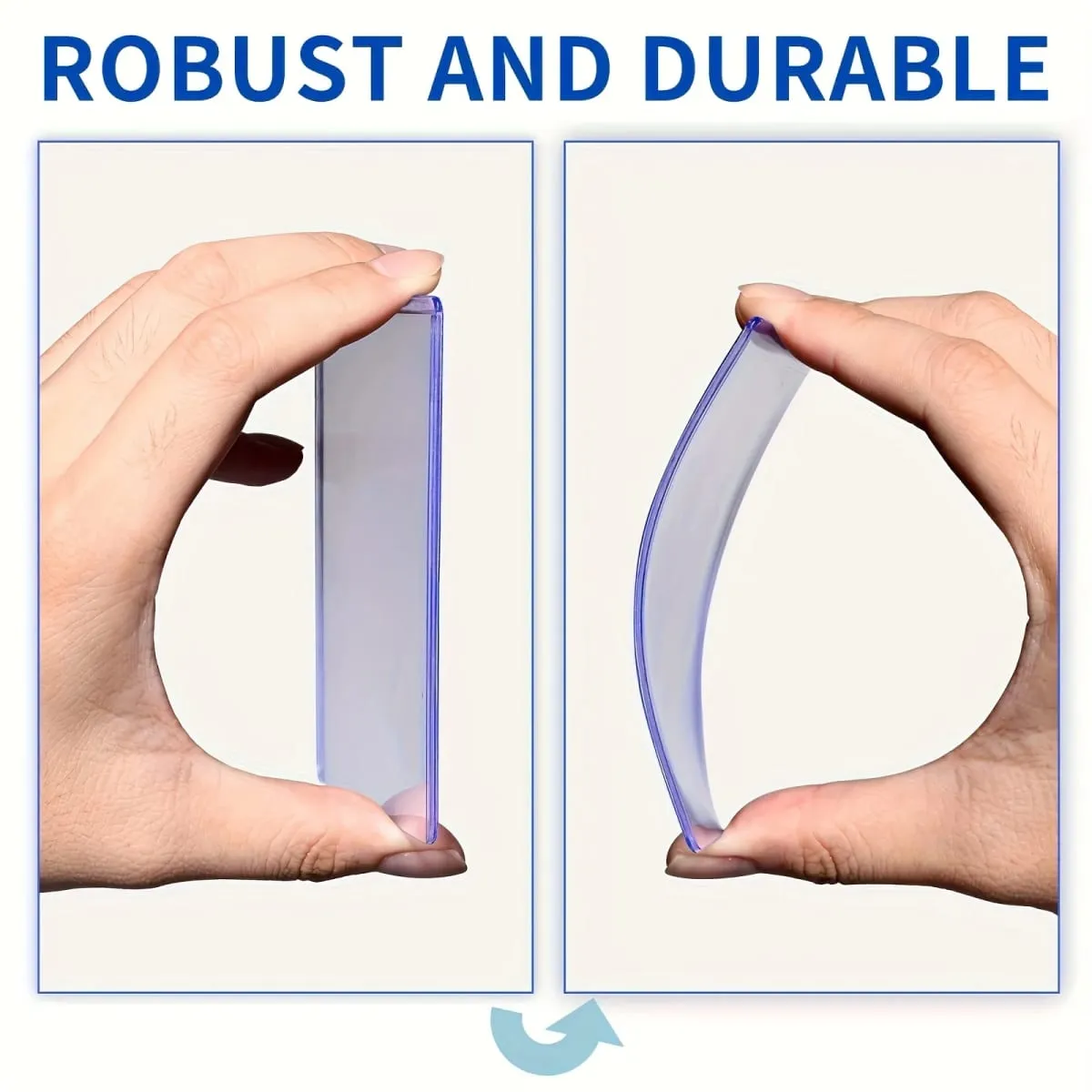 25/50/100 Count Card Sleeve for Cards 3'x4' Baseball Card Sleeve Hard Plastic Card Protector for Game Trading Cards Sports Car — image 5