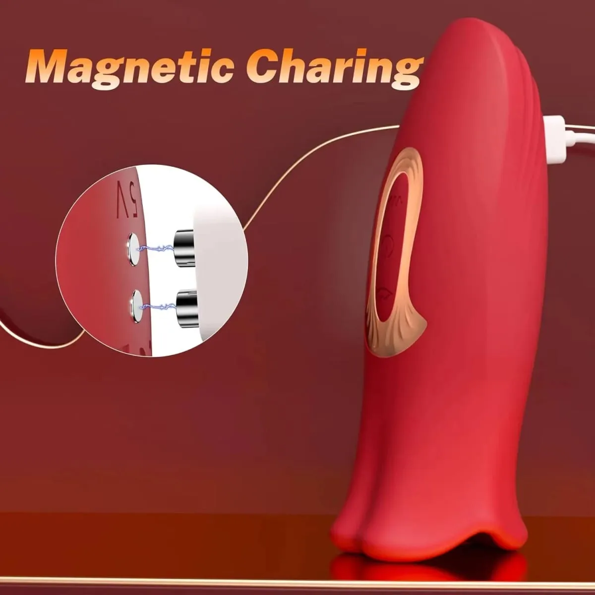 G-Punkt-Vibrator für Damen, Dildo, Zungenlecken, Saugen, Nippel- und Klitoris-Stimulator für weibliche Masturbation, echtes Gefühl, Silikon, für Erwachsene
