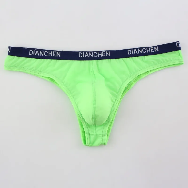 1pc Sexy Men's Elastic Ice Silk Bikini Briefs Shorts Breathable Jockstrap Pouch Underwear Low Waist Man Panties — image 26