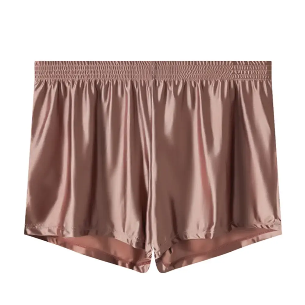 1 Máy Tính Nam Ice Silk Mịn Chắc Chắn Quần Lót Boxer Quần Lót L-3XL Kích Thước Lớn Rời Đồ Ngủ Quần Lót Thân Liền Mạch Thoải Mái Đồ Ngủ — image 3