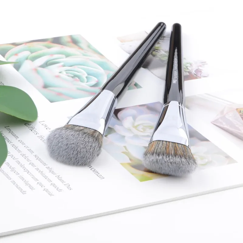 1 piece Pro Foundation #47 Powder foundation Makeup brushes Shadow Make up brush synthetic Hair wood handle — image 6