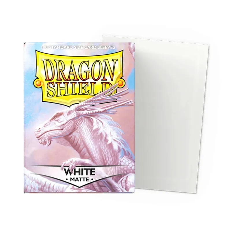100 pièces/boîte 66x91mm taille Standard Demark Dragon Shield mat manchons de carte pour MTG/PKM/YGO/TCG cartes de jeu de société Slevees