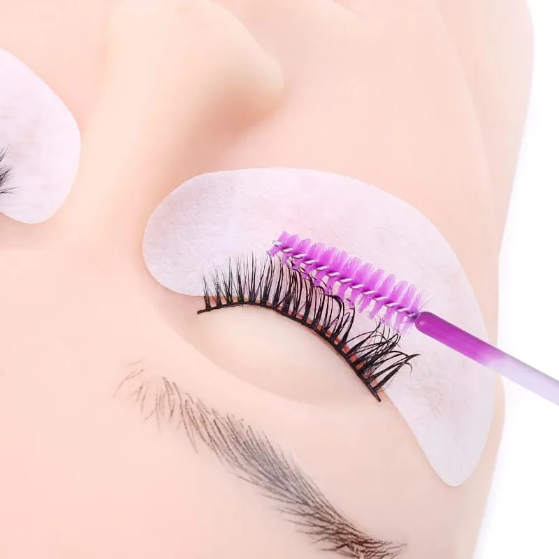 50/100Pcs Makeup Brush Eyelash Eyebrow Brushes Comb Disposable Mascara Wand Eyelashes Extension Supplies Cosmetics Make Up Tools — image 3