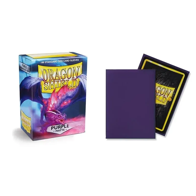 100 PCS/Box 66*91mm Multicolor Dragon Shield Matte Cards Sleeve Cover Cards Protector for PTCG/Star Cards/MGT