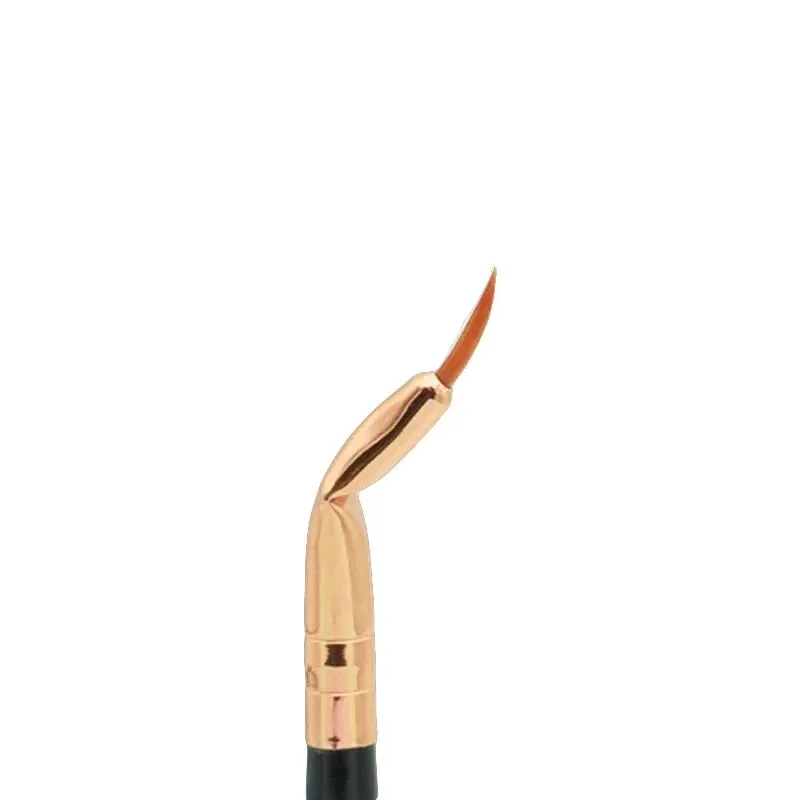 1Pc Bent Liner Makeup Brushes Precision Angled Eyeliner Brush Eyeshadow Eye Brow Tool Detail Eye Liner Precision Cosmetic Tools — image 5
