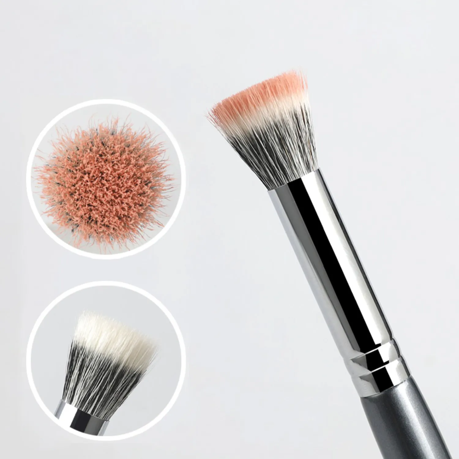Professional Handmade Make Up Brush 479 Small Stippling Blush Brush Soft Saikoho Goat Hair Synthetic Fiber Makeup Brushes