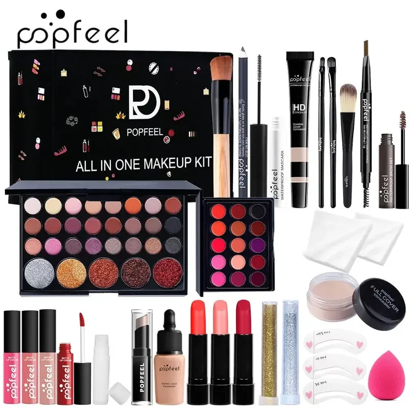 Professional Makeup Set Full Makeup Kit Eye Shadow Blush Foundation Face Powder Makeup Case Korean Cosmetic Christmas Gifts — image 8