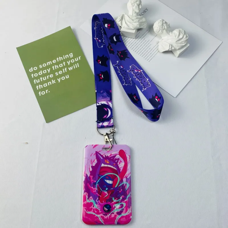Cute Couples Lanyard For Keys Chain Credit Card Cover Pass Mobile Phone Charm Straps ID Badge Holder Key Accessories Gifts — image 4